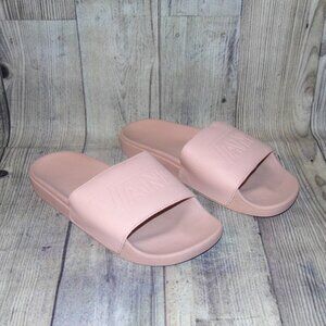 VANS Slide On Pink Slide Sandals Womens Size 9